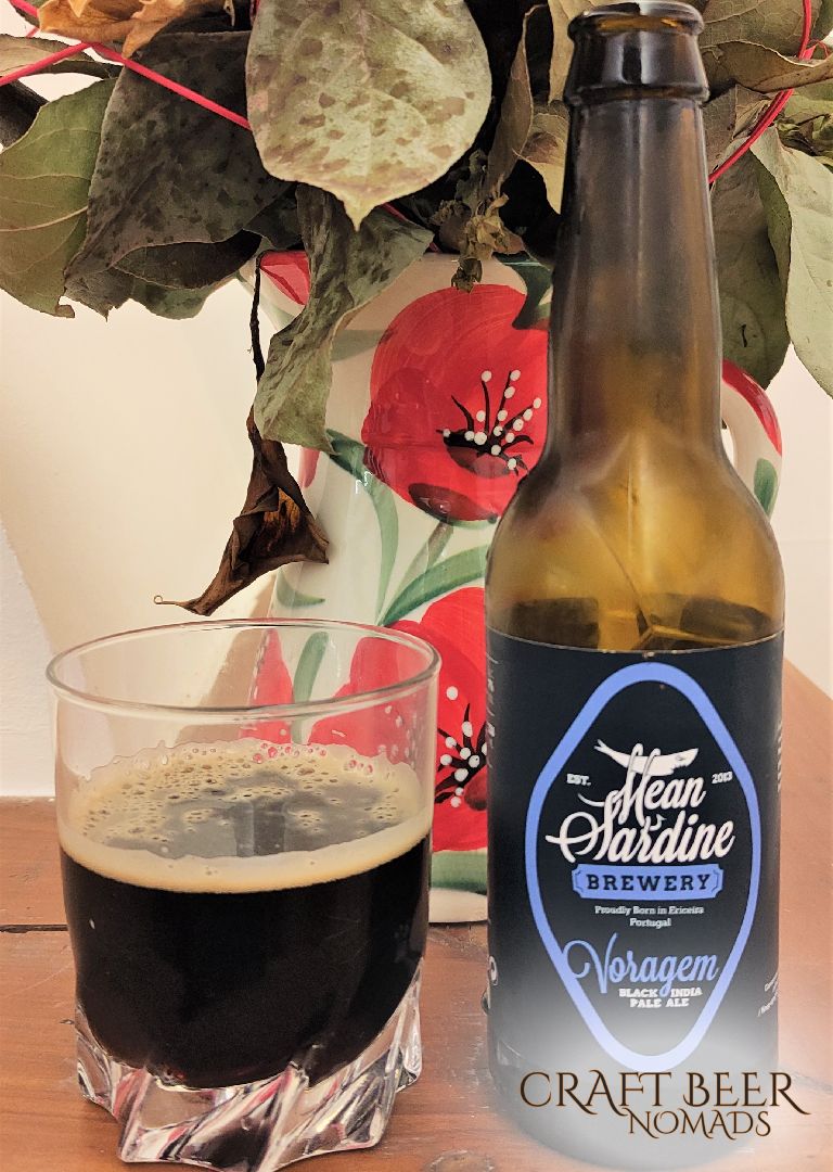 Voragem Black IPA Mean Sardine Portugal Craft Beer Nomads