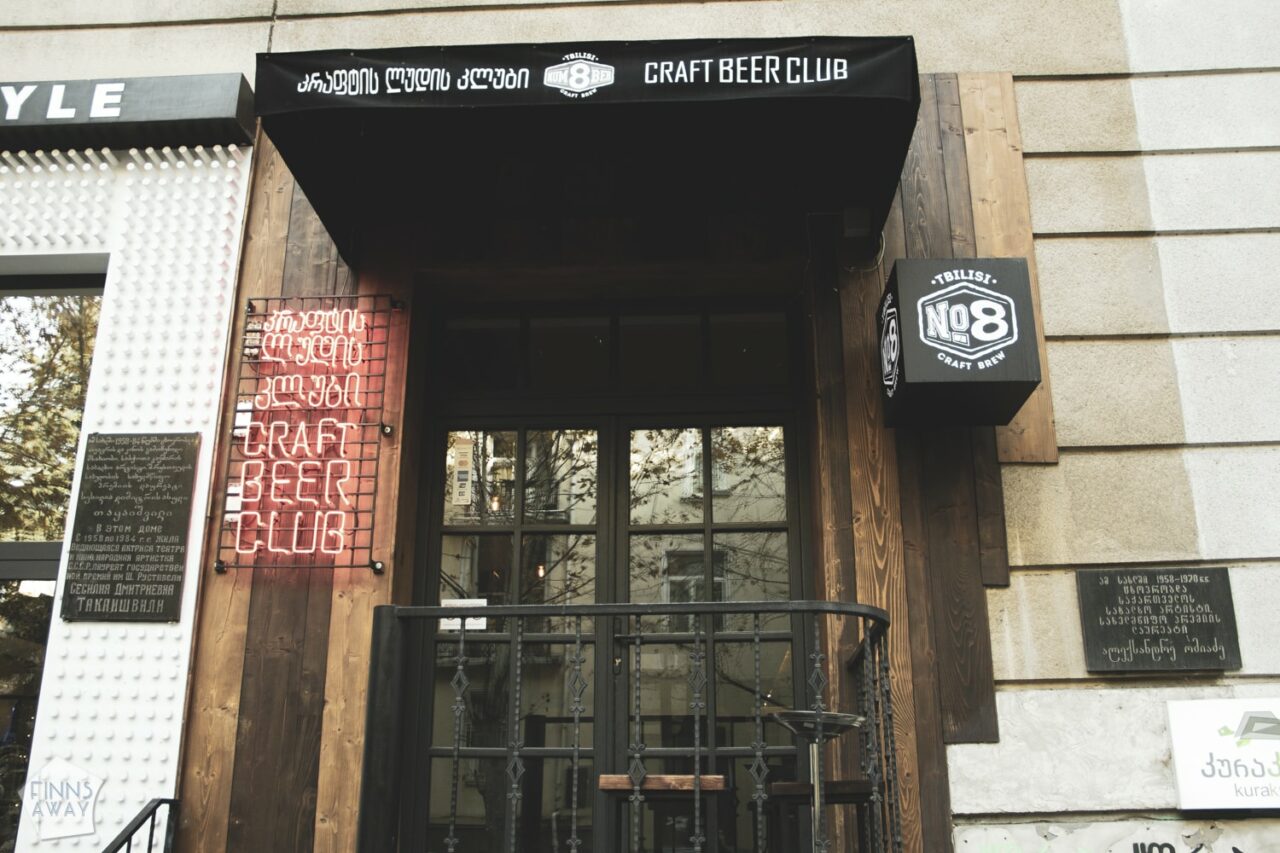 Number 8 Craft Beer Club, Tbilisi, Georgia | Craft Beer Nomads