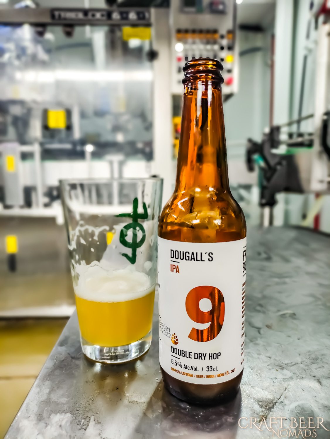 Dougal's 9 IPA from Spain