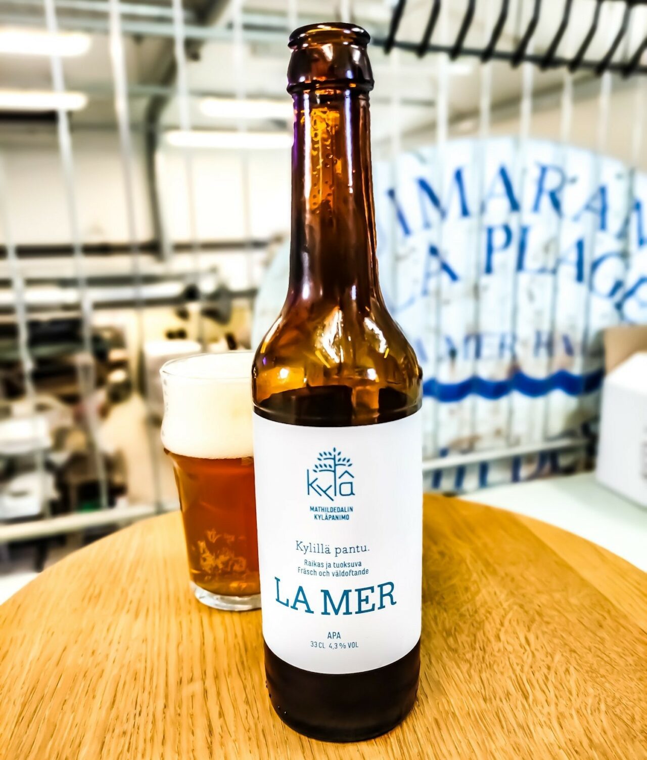 La Mer APA | Mathildedalin Kyläpanimo brewery, Finland | Craft Beer Nomads