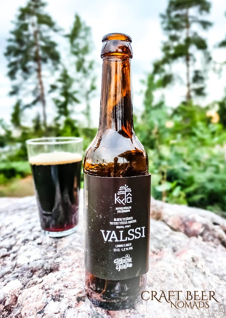 Valssi Dark Lager, Mathildedalin Kyläpanimo, Finland | Craft Beer Nomads
