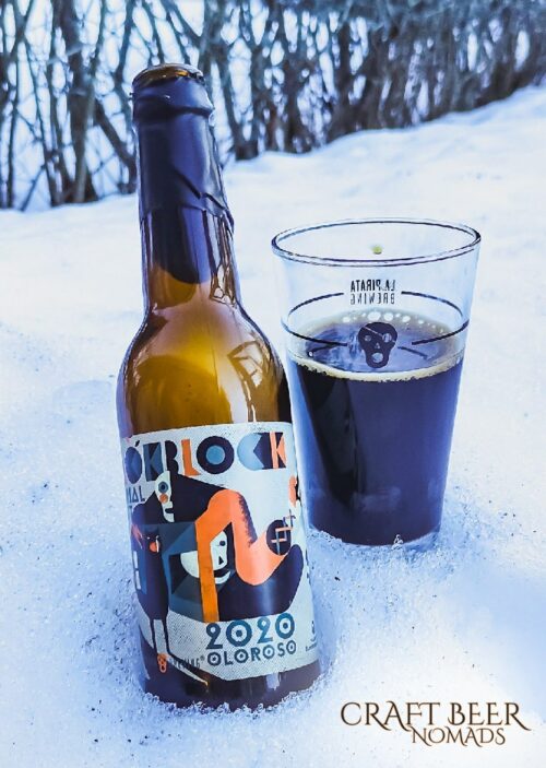 Craft beer around Barcelona: La Pirata Brewing Black Block Oloroso La Pirata Brewing | Craft Beer Nomads blog