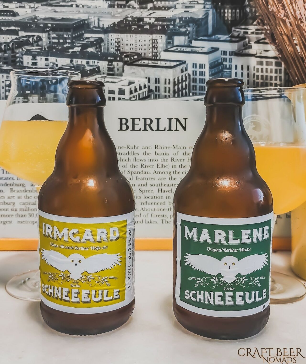 Berliner Weisse beers by Schneeule, Berlin | Craft beer in Berlin | Craft Beer Nomads blog
