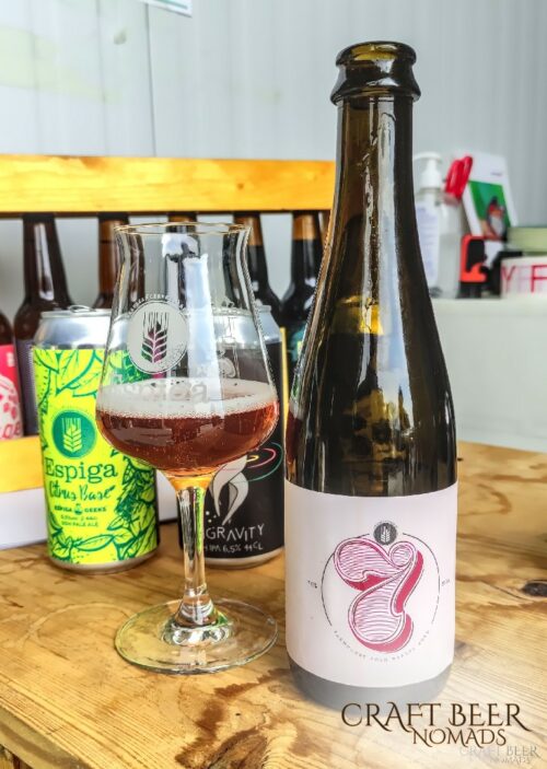Craft beer around Barcelona: Cervesa Espiga Cervesa Espiga Seven Barrels Sour | Craft Beer Nomads