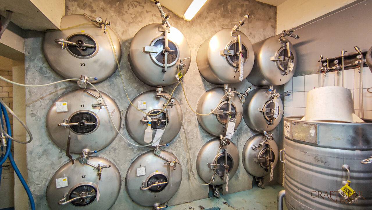 Craft Beer in Berlin: Heidenpeters Lagering tanks in Heidenpeters brewery | Craft Beer in Berlin: Heidenpeters | Craft Beer Nomads