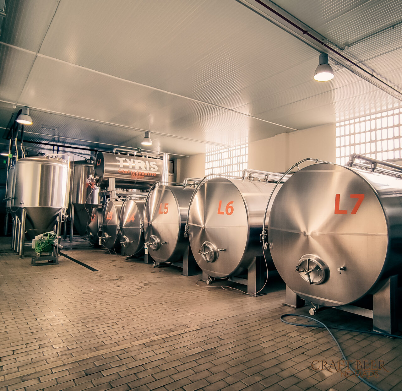 Tyris - artisan beers from Valencia, Spain Beer tanks | Tyris brewery | craft beer from Valencia, Spain | Craft Beer Nomads