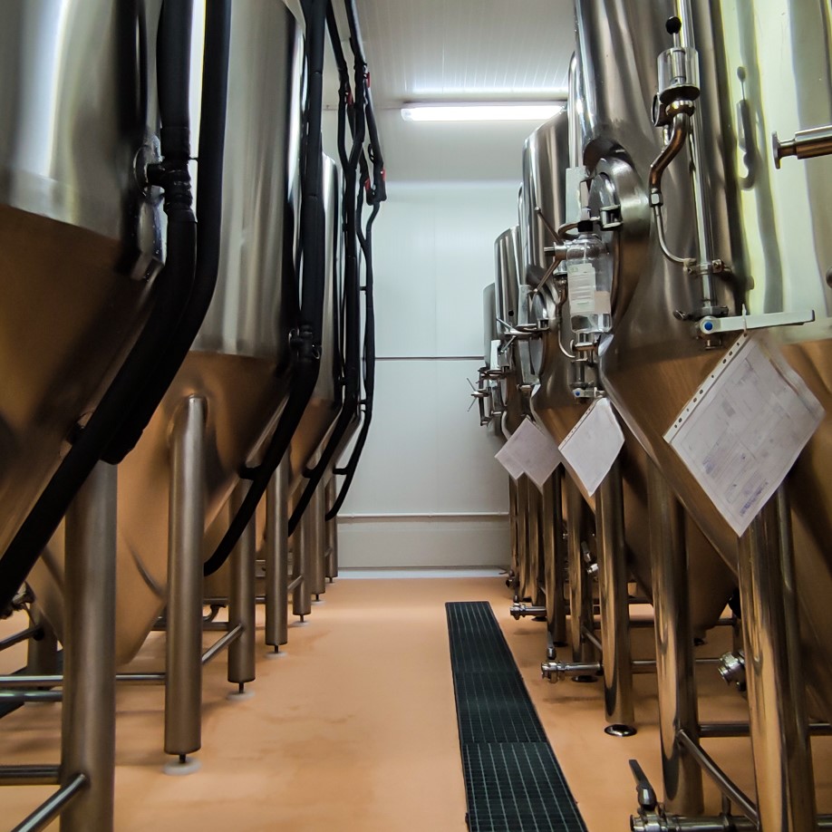 Crow brews delicious craft beers in Vranovo, Serbia Beer tanks in Crow | Crow Brewery from Vranovo, Serbia | Craft Beer Nomads