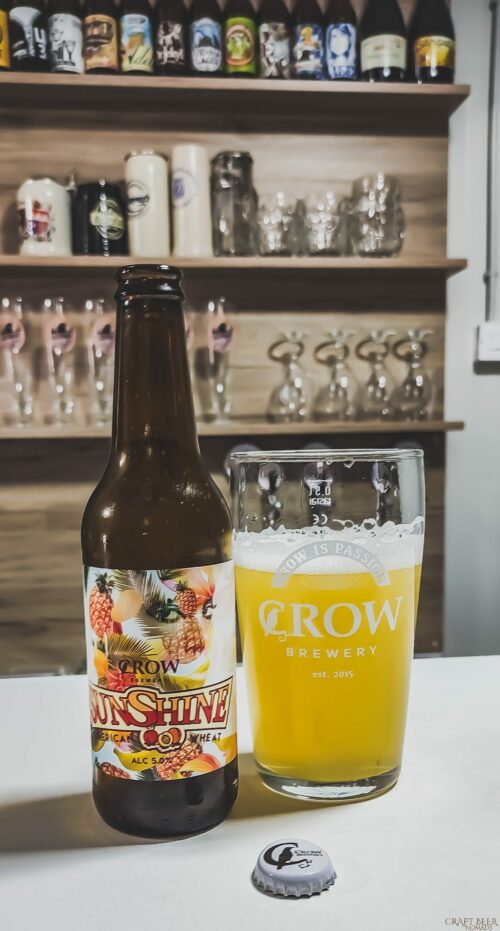 Crow brews delicious craft beers in Vranovo, Serbia Sunshine American Wheat Crow Brewery