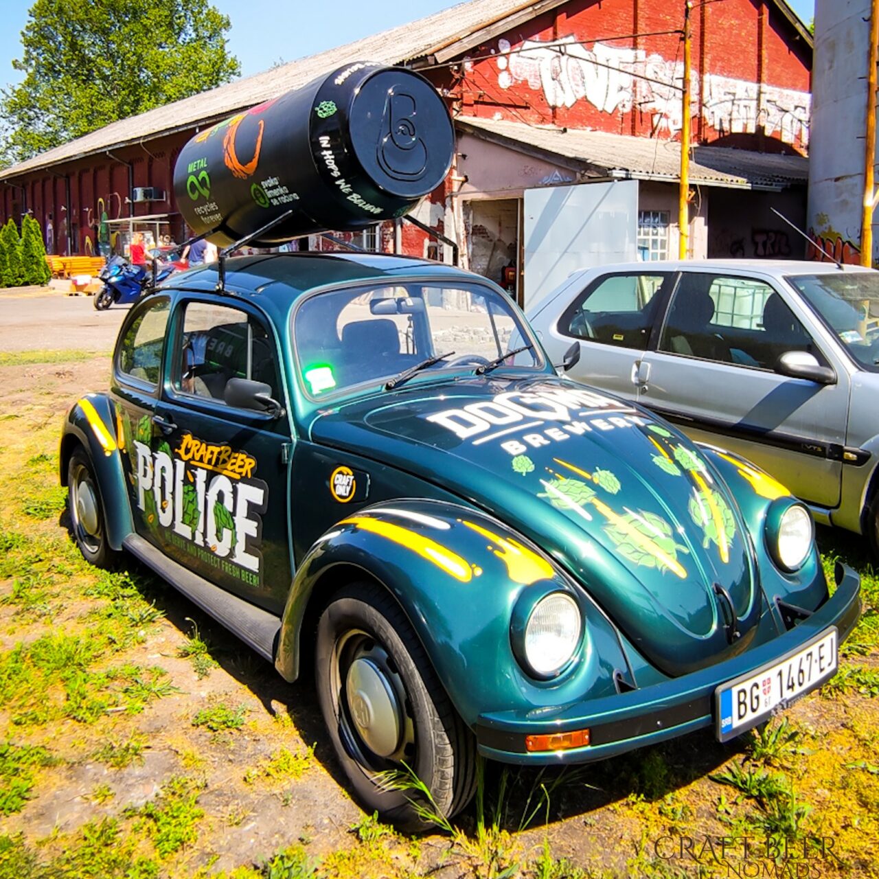 Dogma Brewery in Belgrade, Serbia Dogma brewery car | Dogma Brewery in Belgrade, Serbia | Craft Beer Nomads