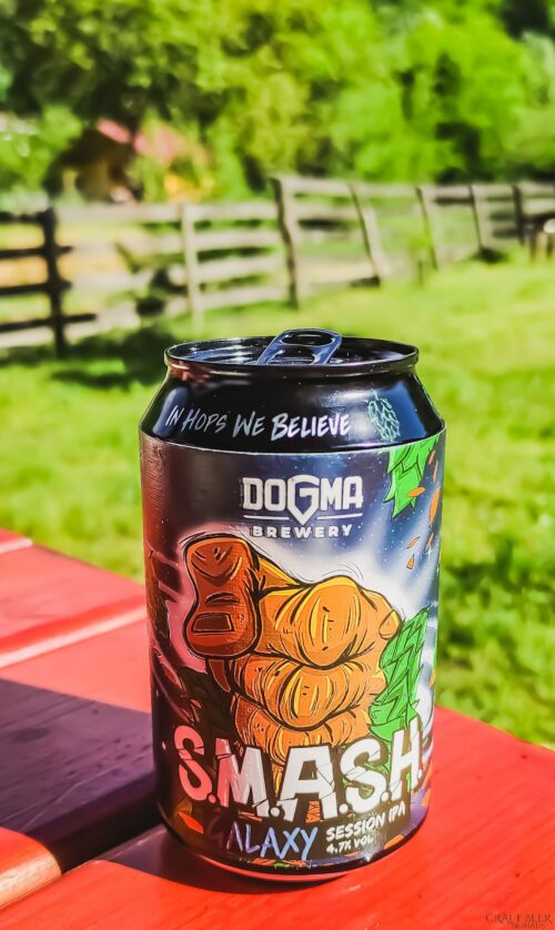 Dogma Brewery in Belgrade, Serbia SMASH Galaxy Session IPA, Dogma Brewery, Serbia