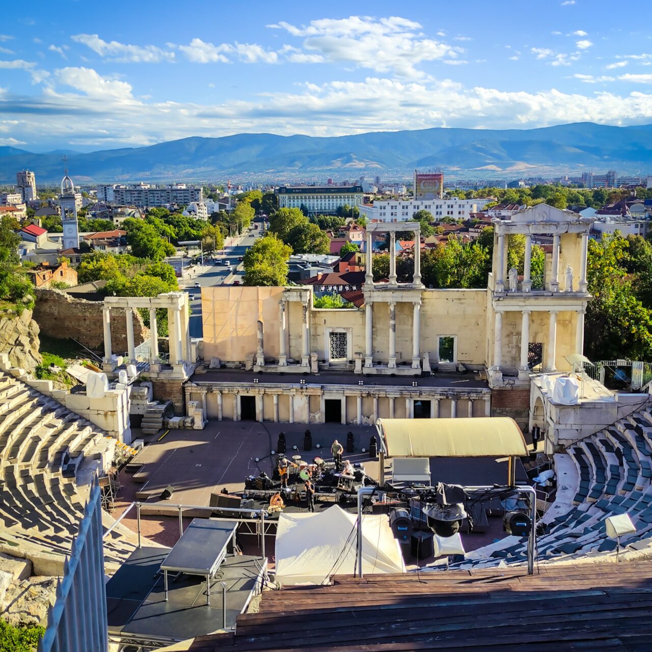 Craft beer in Bulgaria: Introduction Roman theatre in Plovdiv, Bulgaria