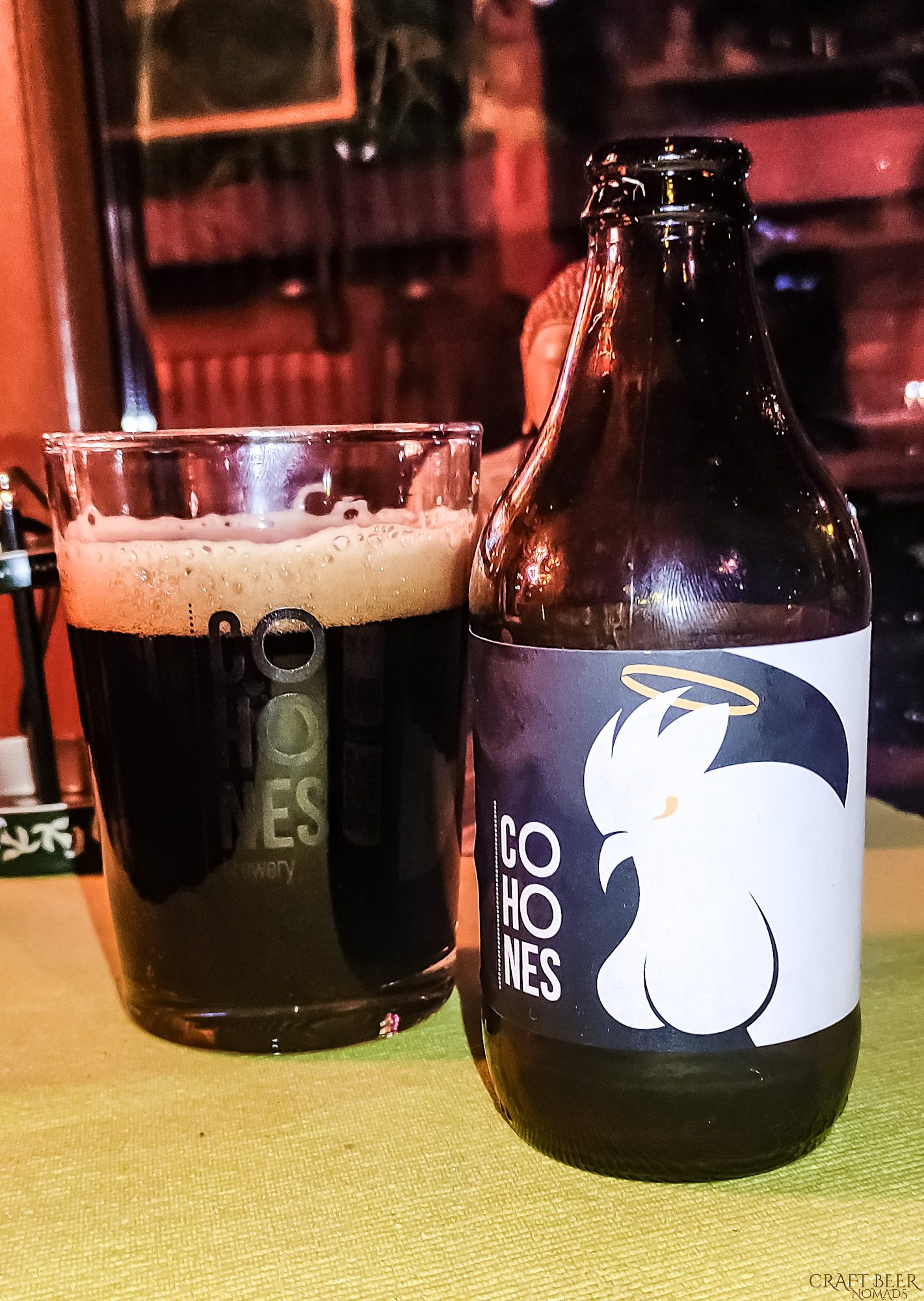 St. Out Stout | Cohones Brewery, Sofia, Bulgaria | Craft Beer Nomads