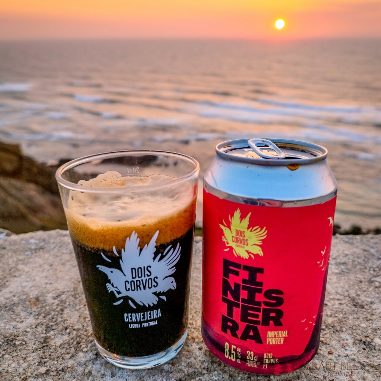 Microbreweries in Portugal: Dois Corvos Dois Corvos- Finisterra Impreial Porter | Dois Corvos brewery, Marvila, Lisbon, Portugal | Craft beer Nomads