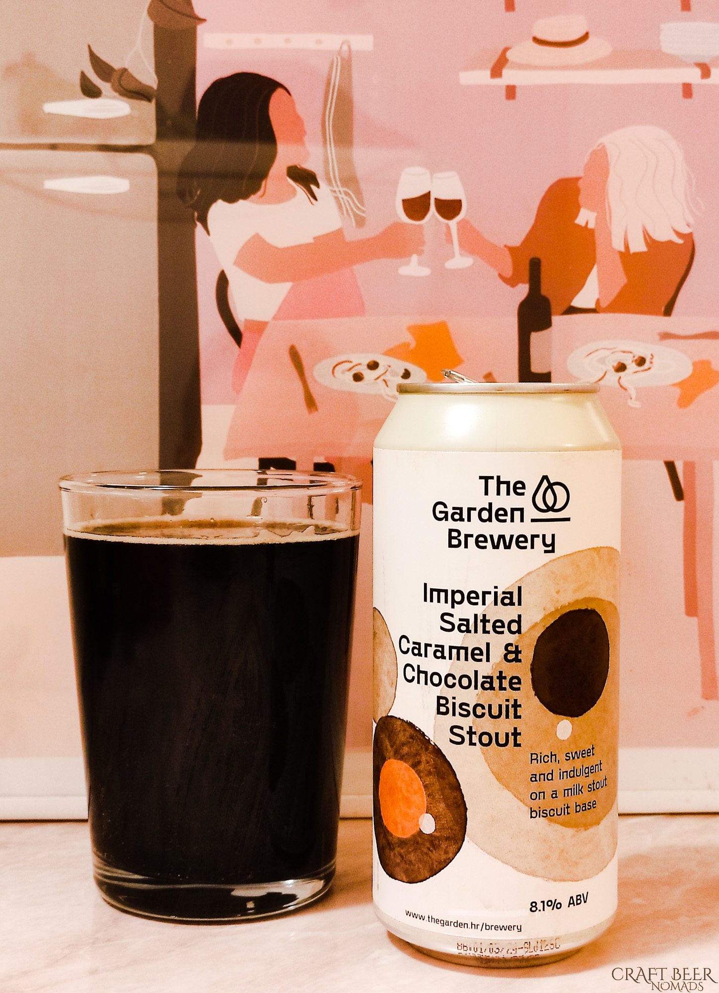 The Garden Brewery - Imperial salted caramel chocolate biscuit stout | Craft Beer Nomads