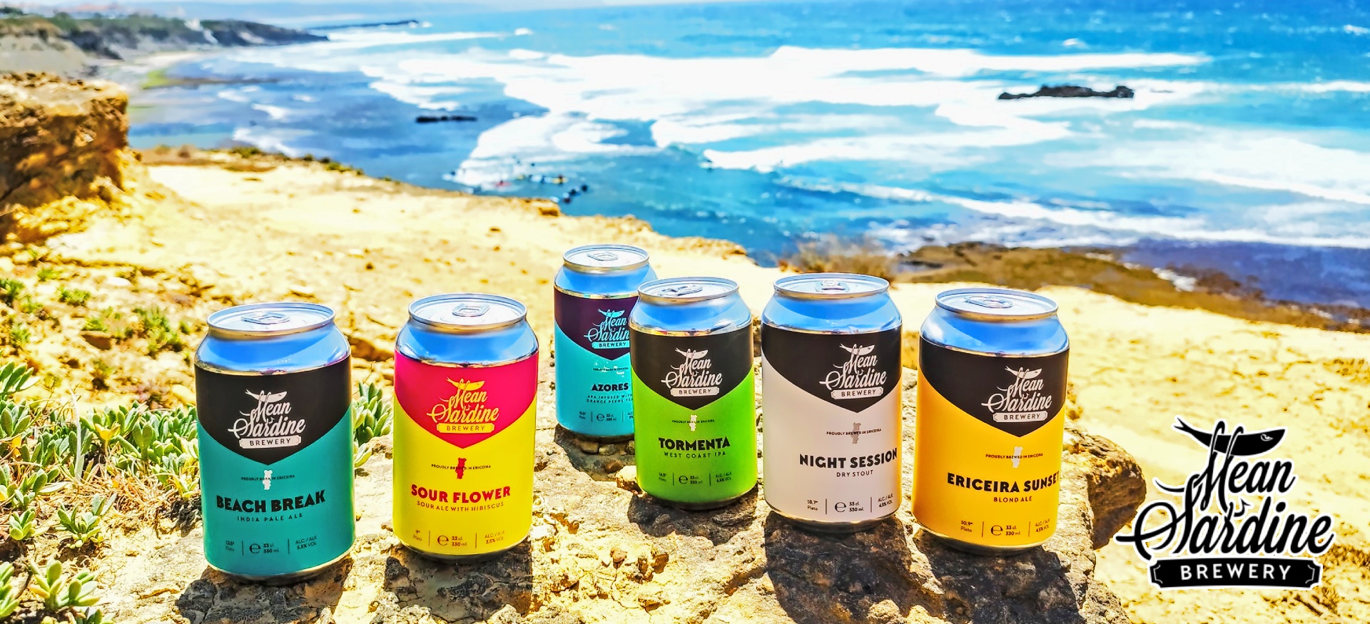 Mean Sardine craft beers on the coast | Mean Sardine brewery from Ericeira, Portugal | Craft Beer Nomads