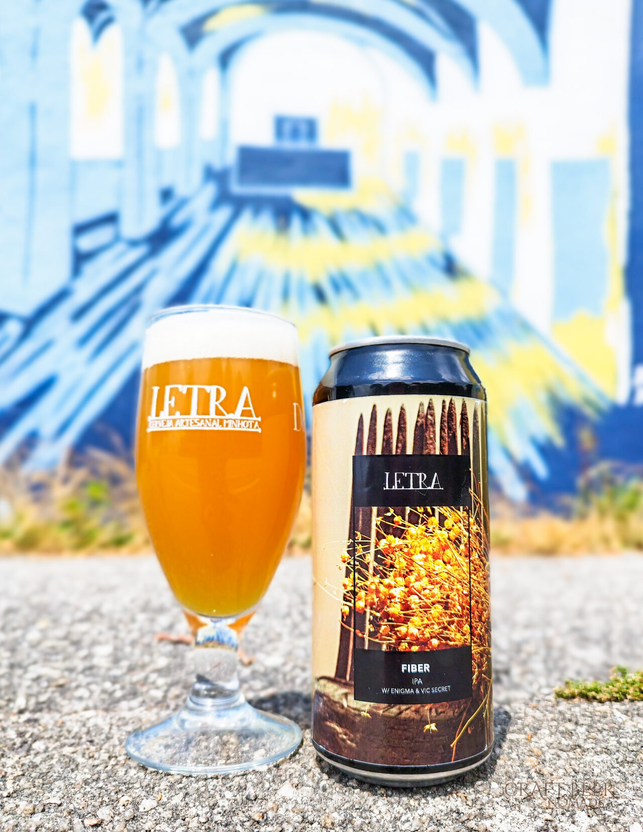Microbreweries in Portugal: LETRA Letra Fiber IPA beer | Craft beer in Portugal: Letra Brewery | Craft Beer Nomads