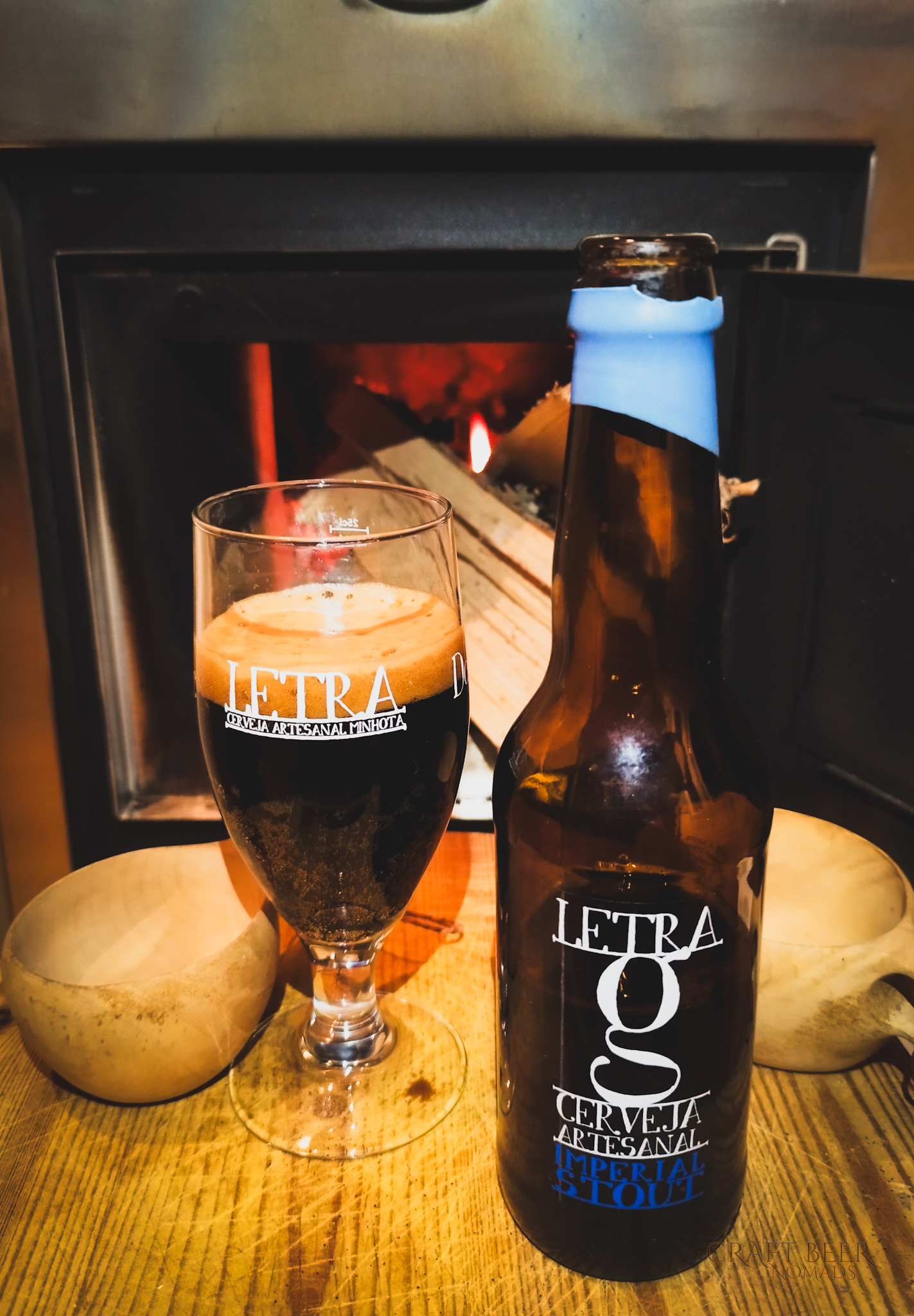 Letra G Imperial Stout | Craft beer in Portugal: Letra Brewery | Craft Beer Nomads