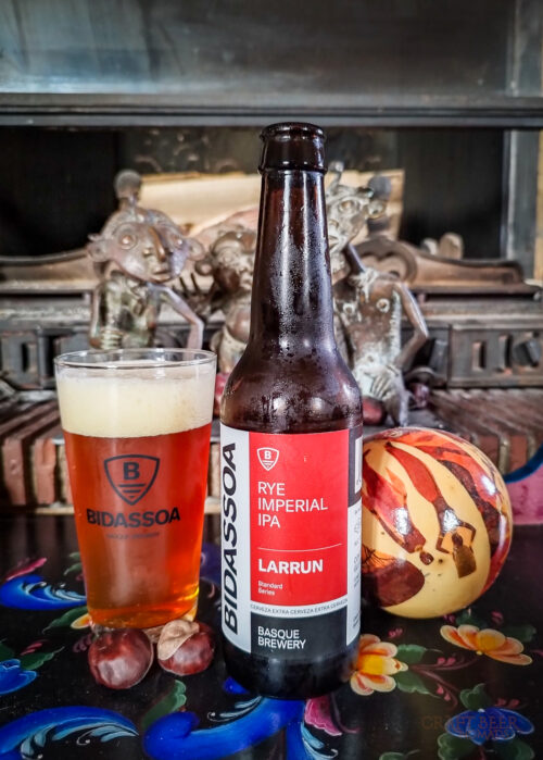 Craft beer in the Basque Country: Bidassoa Basque Brewery Larrun Rye IPA | Craft beer in the Basque Country: Bidassoa Basque Brewery | Craft Beer Nomads