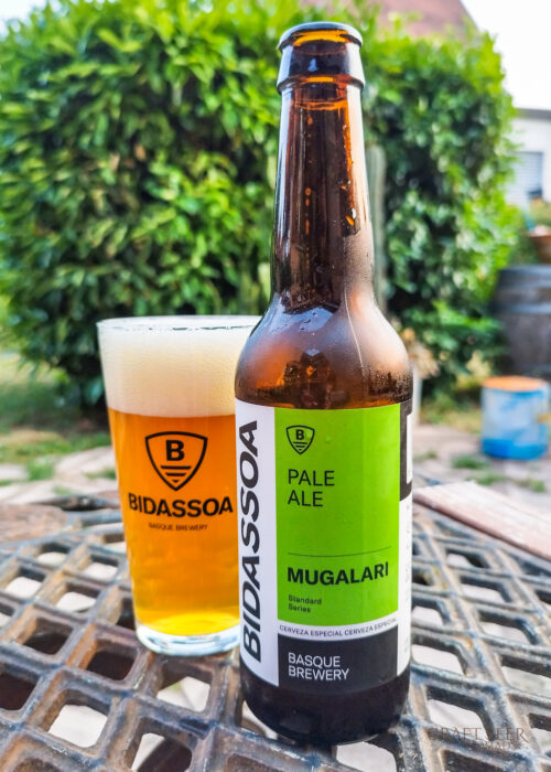 Craft beer in the Basque Country: Bidassoa Basque Brewery Mugalari Pale Ale | Craft beer in the Basque Country: Bidassoa Basque Brewery | Craft Beer Nomads