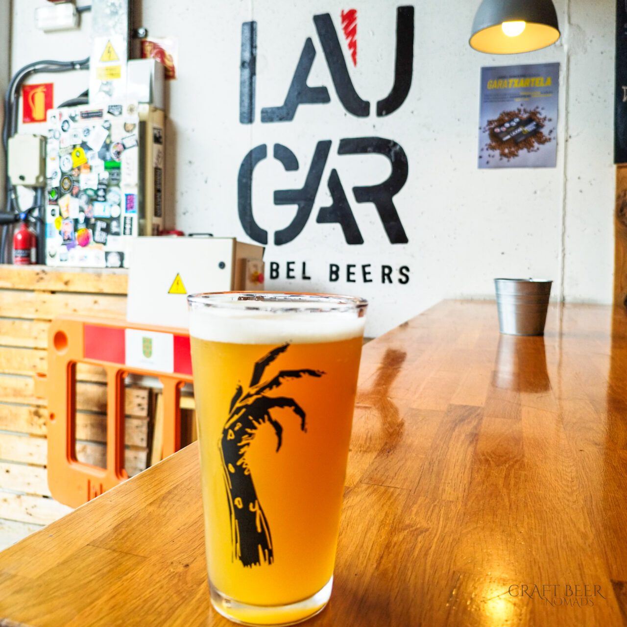 Craft beer in the Basque Country: Laugar Brewery Craft Beer Nomads