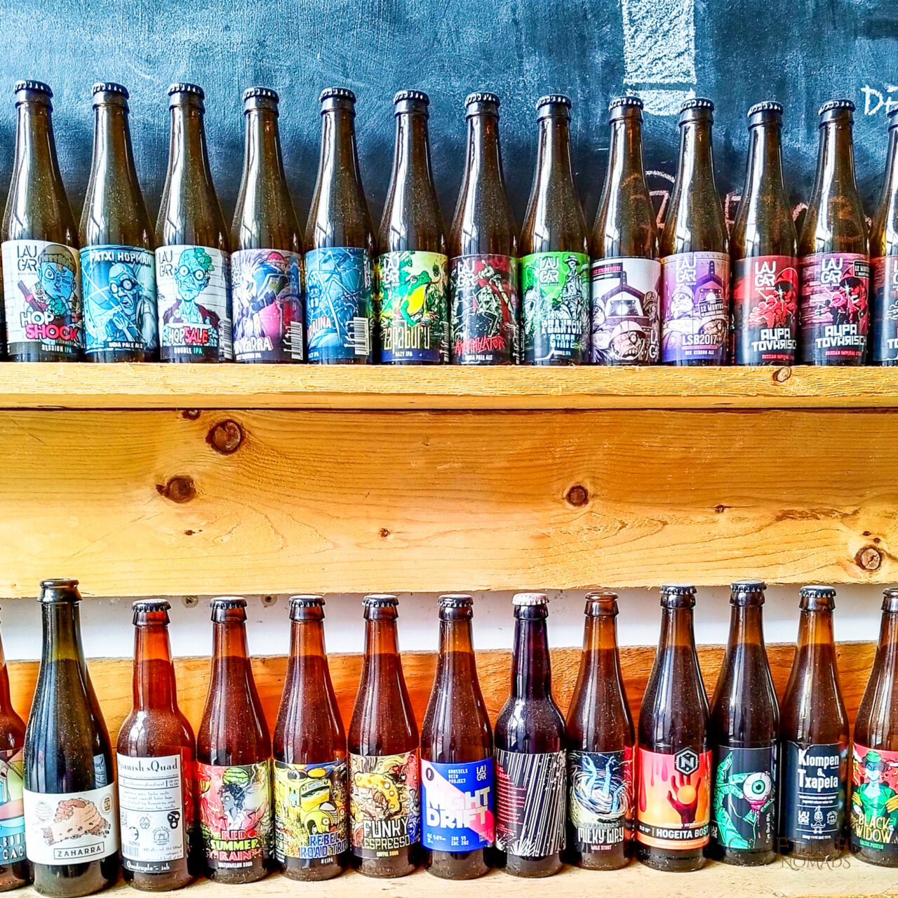 Craft beer in the Basque Country: Laugar Brewery Collection of Laugar beer bottles | Craft Beer in the Basque Country: Laugar Brewery | Craft Beer Nomads