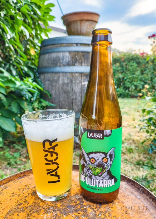 Craft beer in the Basque Country: Laugar Brewery Lupulutarra Session IPA | Craft Beer in the Basque Country: Laugar Brewery | Craft Beer Nomads