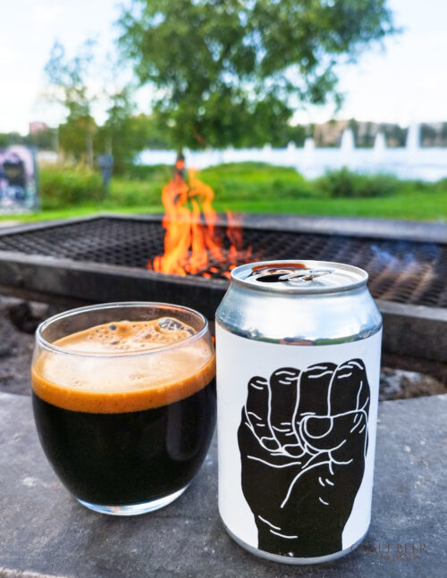Craft beer in Sweden: Omnipollo Power Peanut Butter Bisquit Imperial Stout | Omnipollo brewery | Craft Beer Nomads blog