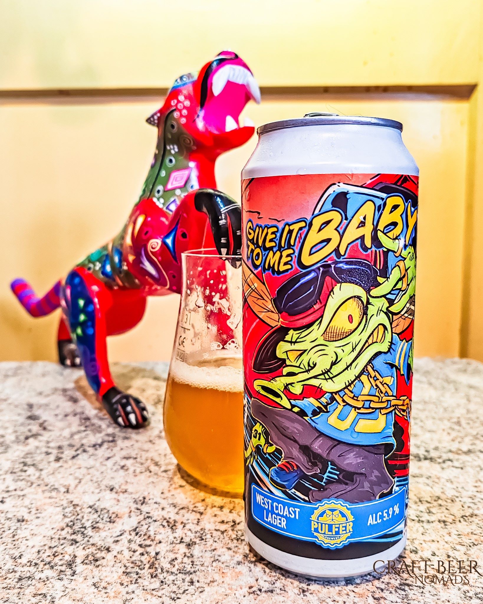 Give it to me baby West Coast Lager | Pulfer Brewery | Craft beer in Croatia | Craft Beer Nomads