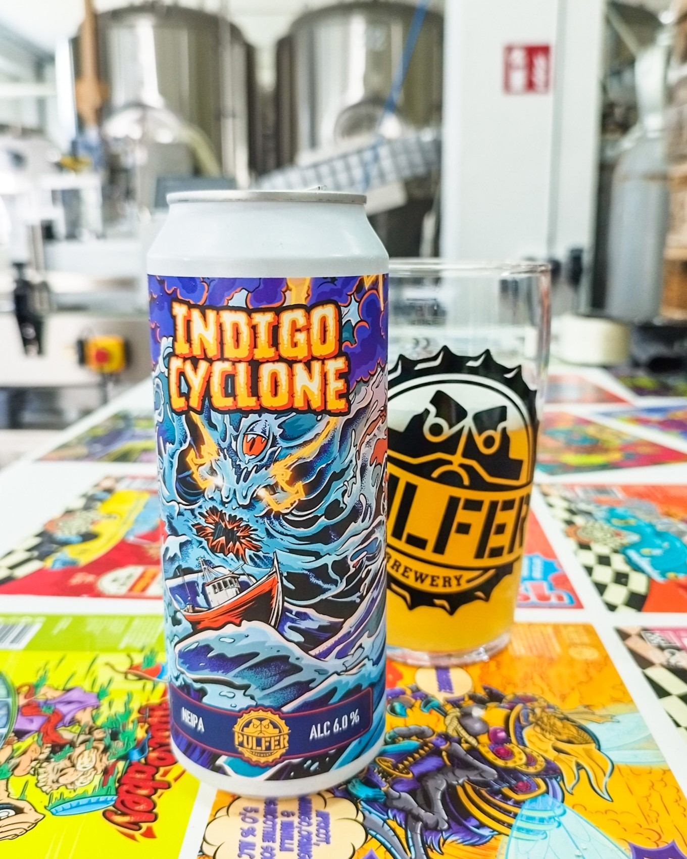 Indigo Cyclone | Pulfer Brewery | Craft beer in Croatia | Craft Beer Nomads
