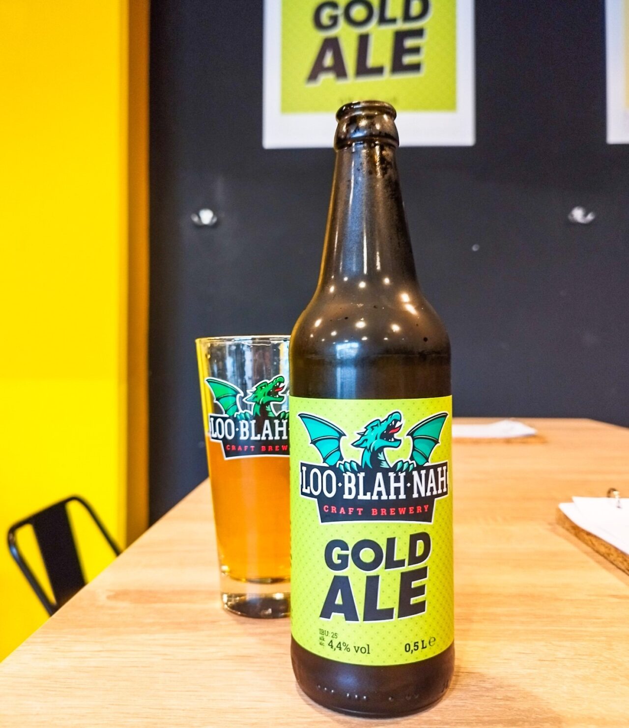 Craft beer in Ljubljana: Beer lover's delight in the heart of Slovenia Loo-Blah-Nah Gold Ale | Craft beer in Ljubljana | Craft Beer Nomads