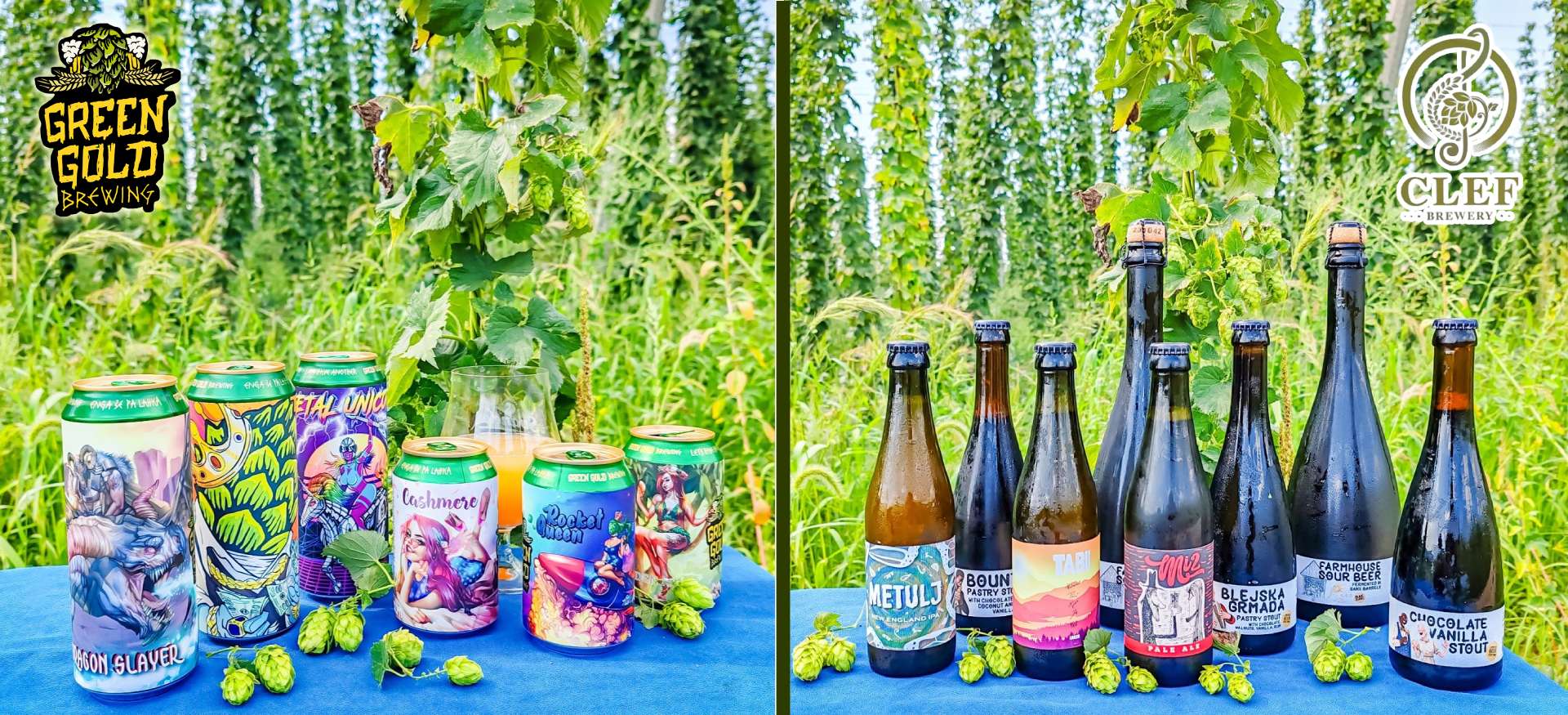 Craft beer in Slovenia: Green Gold and Clef brew amidst hop fields Craft beer in Slovenia: Green Gold and Clef brew amidst the hop fields of Savinja Valley | Craft Beer Nomads