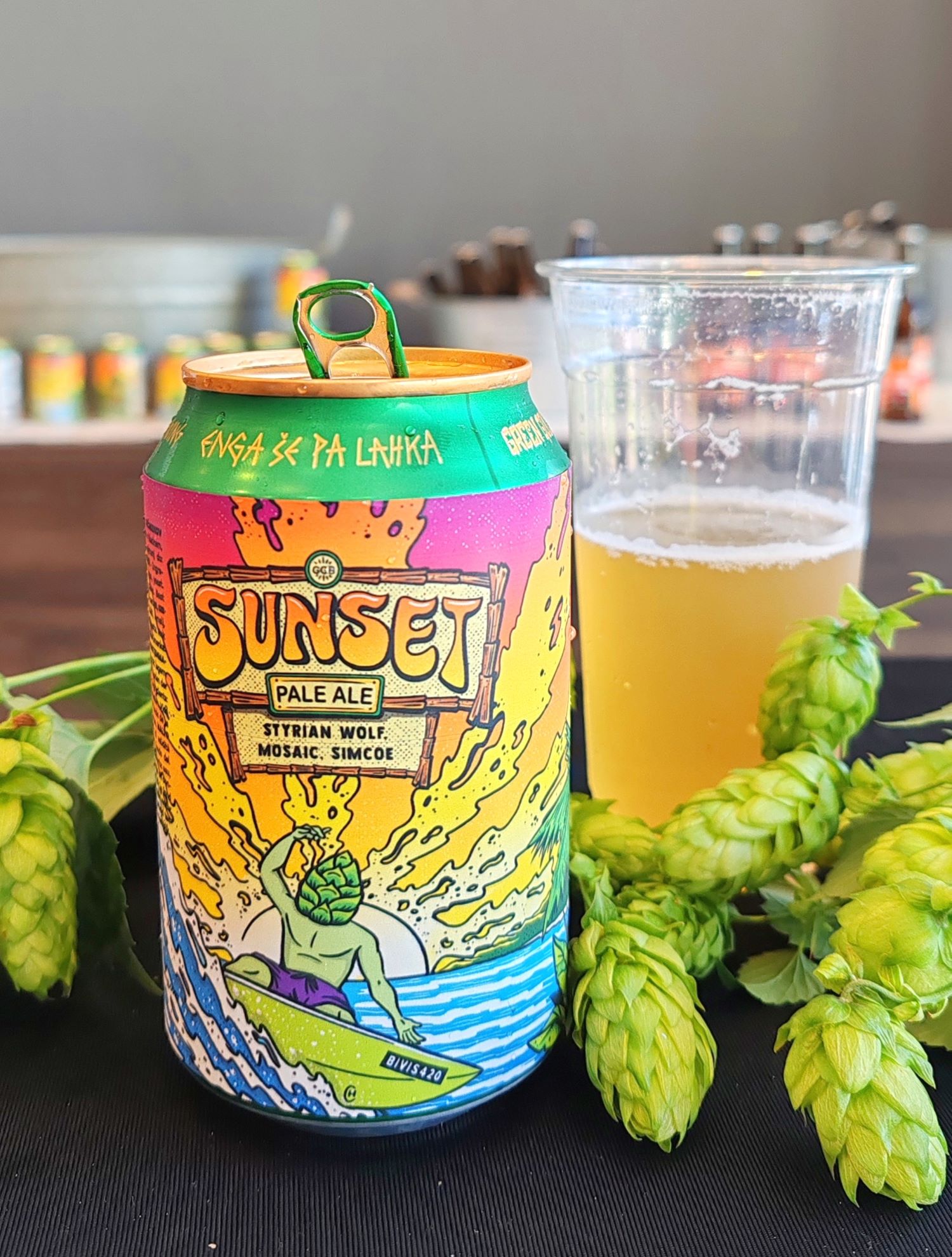 Sunset Pale Ale Green Gold Sunset Pale Ale