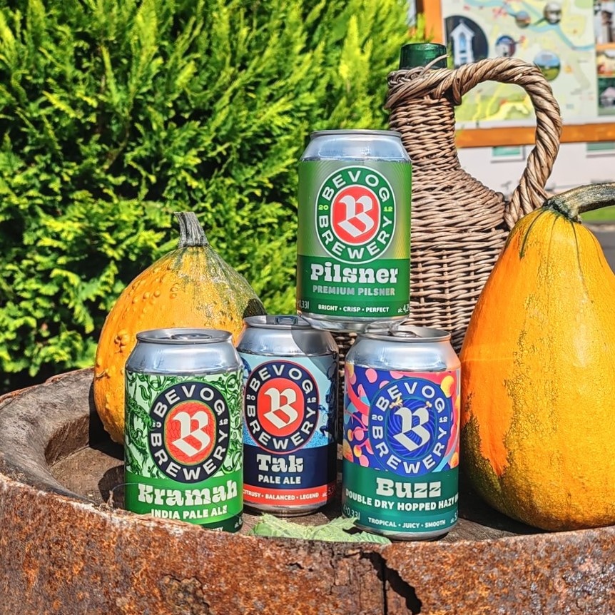 Craft beer in Slovenia: Bevog and Lobik brew by the Austrian border Bevog core series beers | Craft beer in Slovenia: Austrian Brauhaus Bevog and Lobik Brewery | Craft Beer Nomads