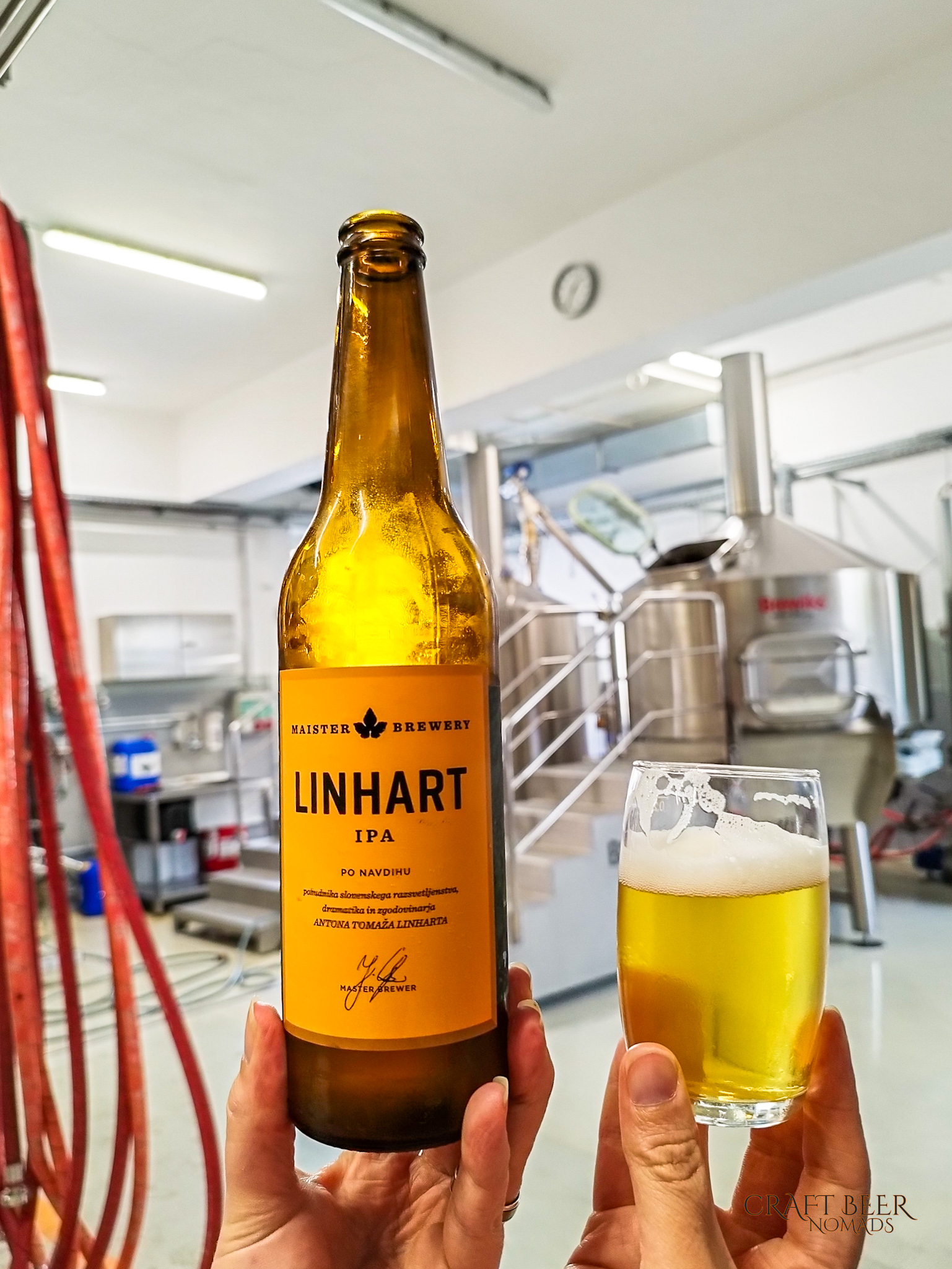 Linhart Linhart IPA, Maister Brewery from Kamnik, Slovenia