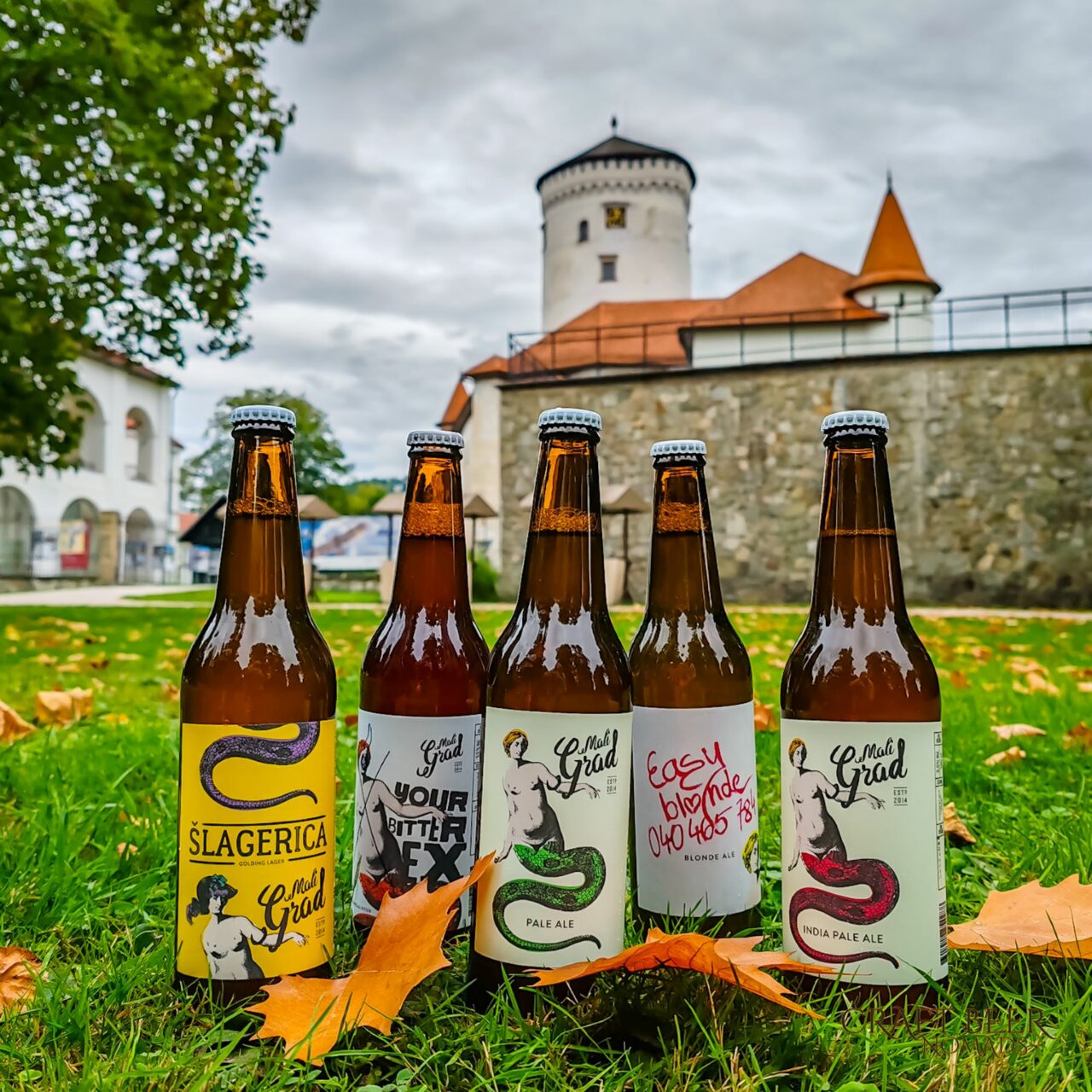 Craft beer in Slovenia: Kamnik is a brewing hotspot Mali Grad craft beers | Craft beer in Slovenia: Microbreweries in Kamnik | Craft Beer Nomads