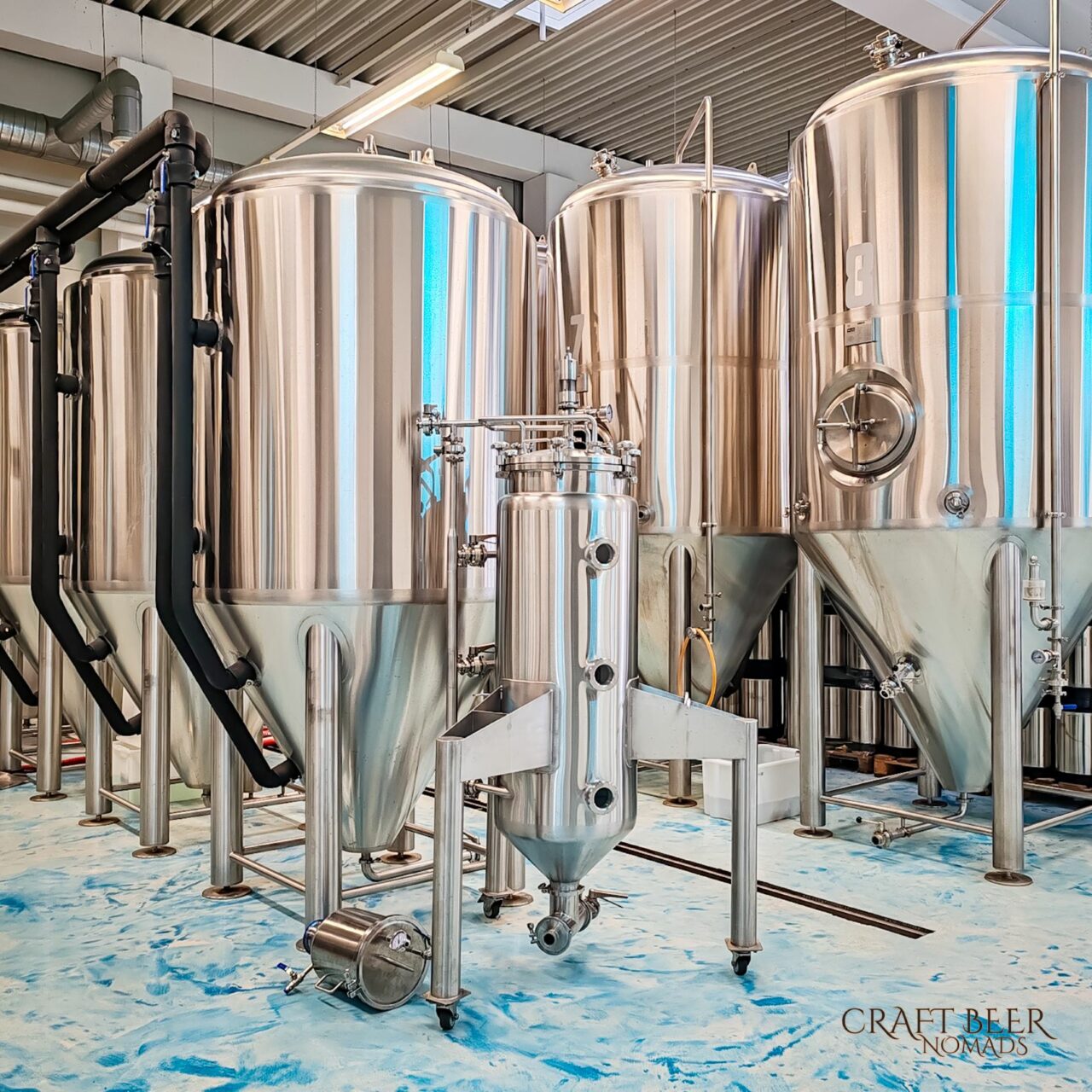 Craft beer in Slovenia: Reset brews quality beers in Brežice Fermenting vessels | Craft beer in Slovenia: Reset Brewery | Craft Beer Nomads