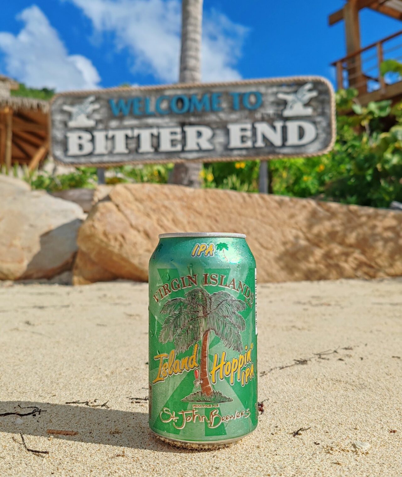 Craft beer in the Caribbean: Hunting local brews under the palm trees Island Hoppin IPA, Virgin Islands | Craft beer in the Caribbean islands | Craft Beer Nomads
