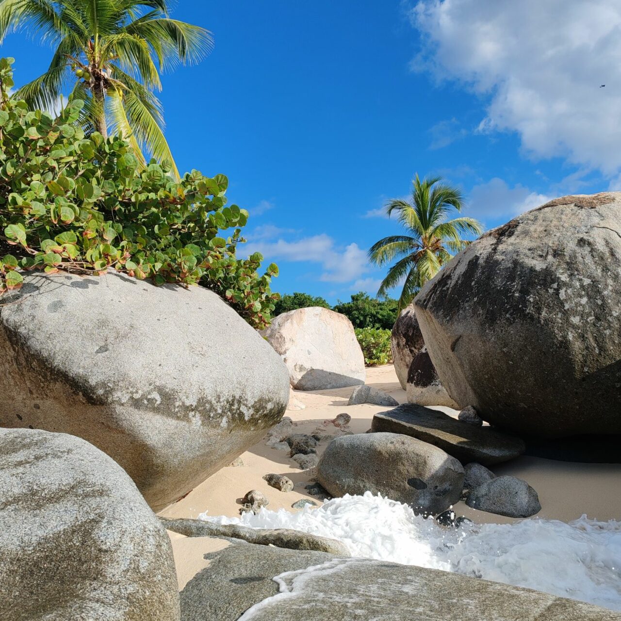 Craft beer in the Caribbean: Hunting local brews under the palm trees Beach view in Virgin Gorda, BVI | Craft beer in the Caribbean islands | Craft Beer Nomads