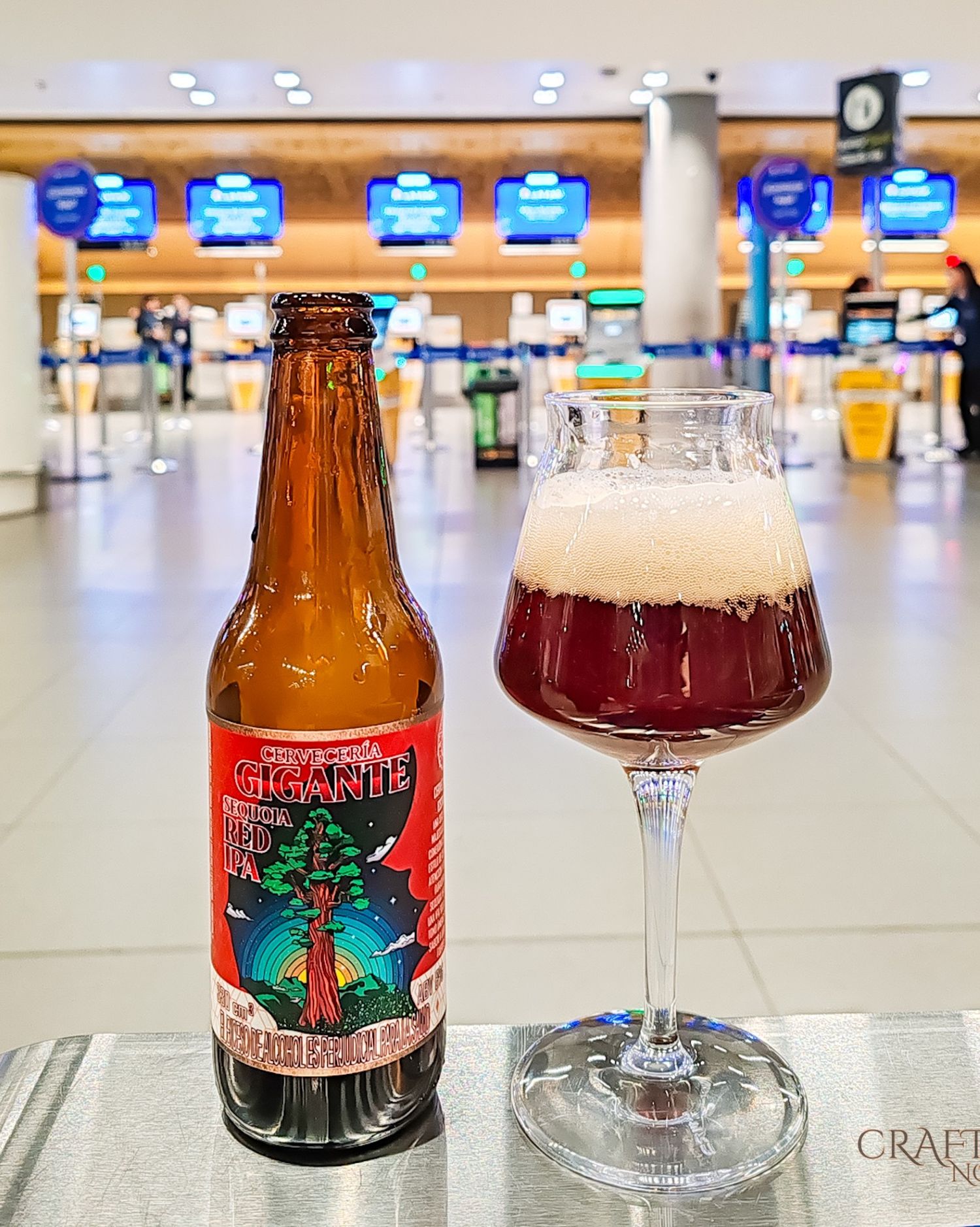 Sequoia Red IPA Sequoia Red IPA by Cervecería Gigante, Bogota, Colombia