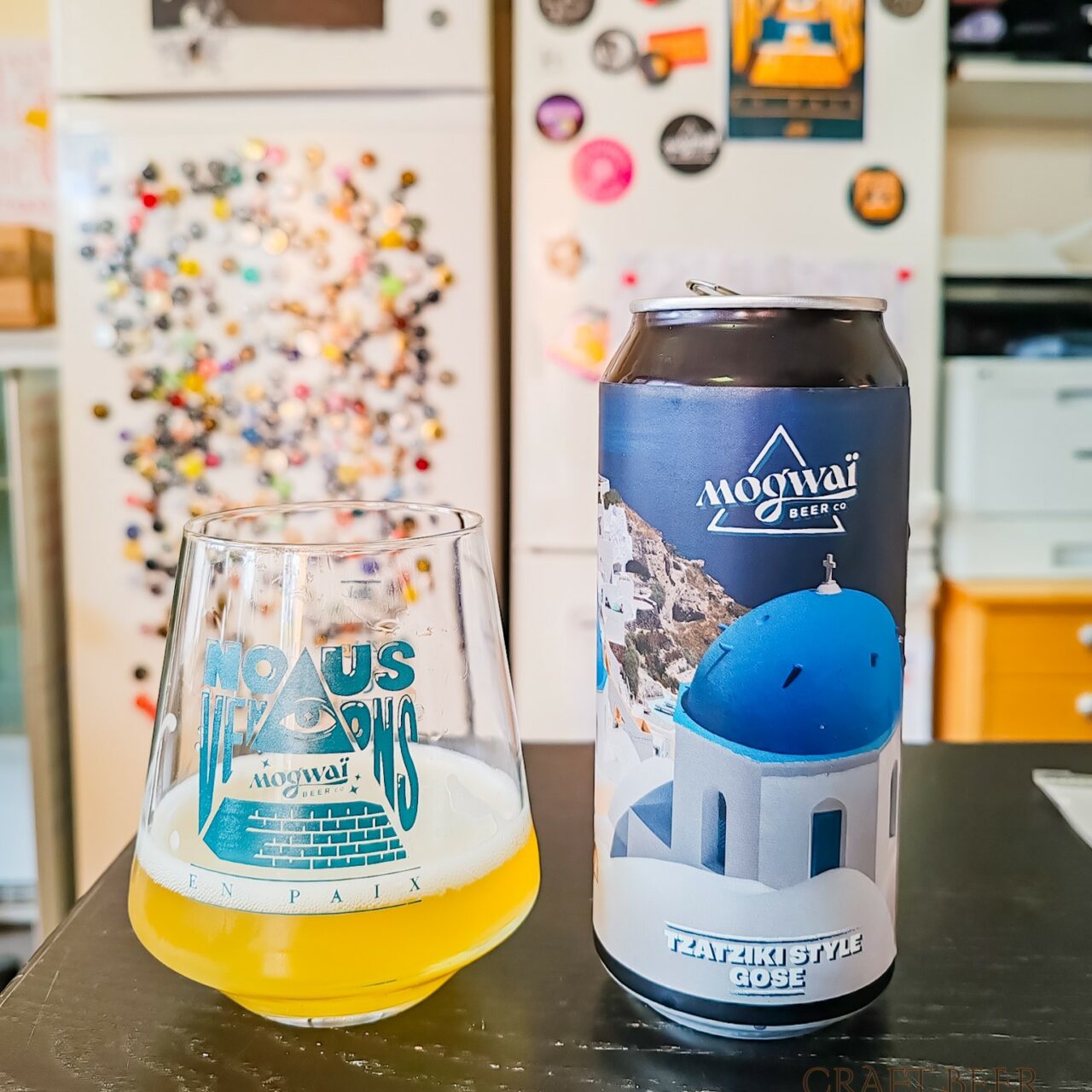 Mogwaï Tsatziki Gose | Craft beer in Alsace: Les Intenables and Mogwaï | Craft Beer Nomads