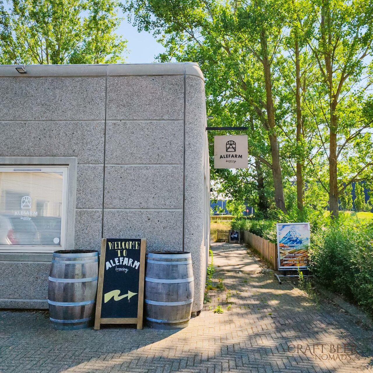 Alefarm brewery and taproom in Greve | Craft beer in Denmark | Craft Beer Nomads