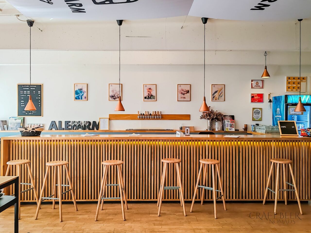 Alefarm Brewing taproom in Greve | Craft beer in Denmark | Craft Beer Nomads