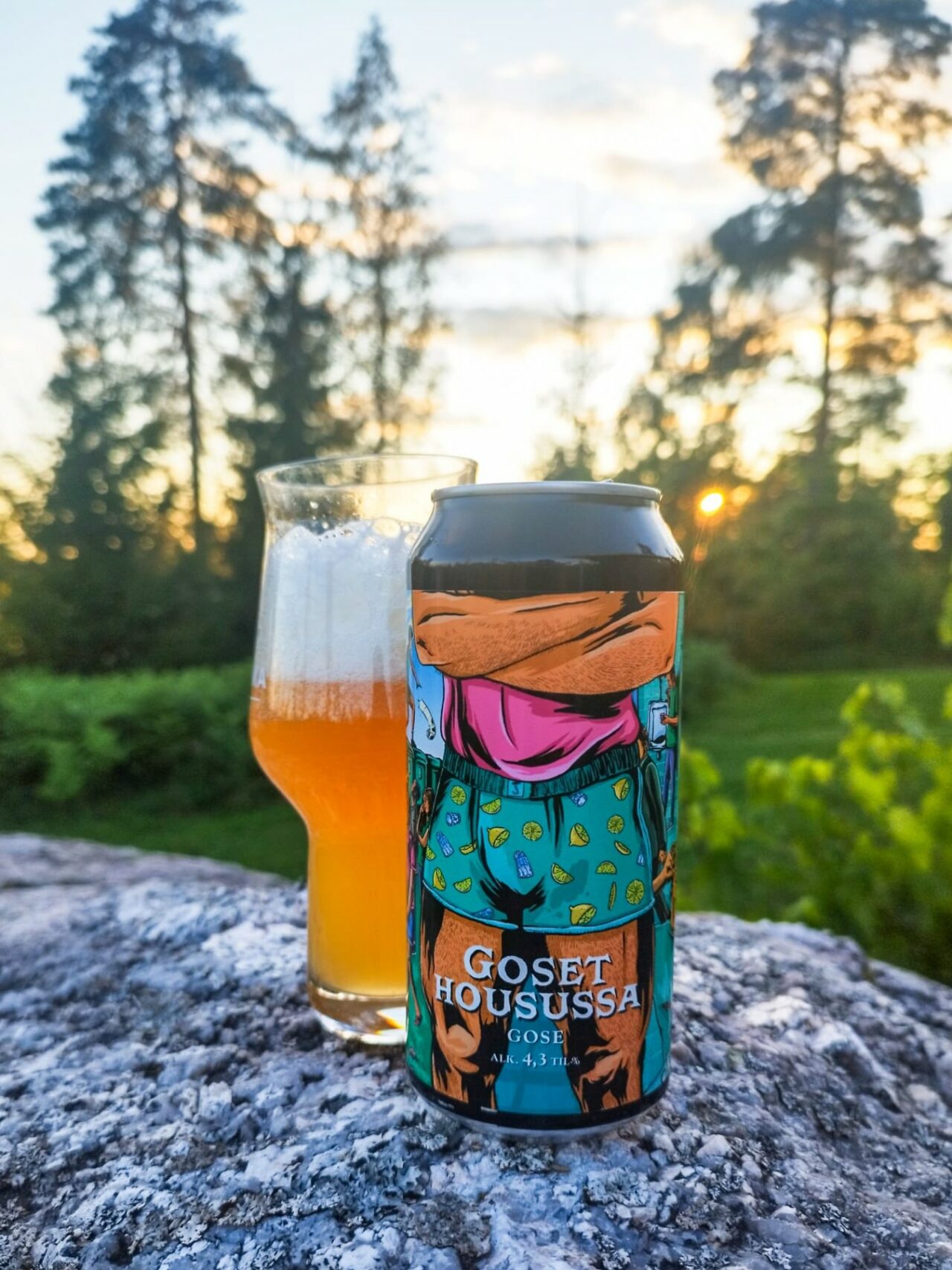Goset housussa Gose | Craft beer in Finland: Tuju Brewing Company from Lappeenranta