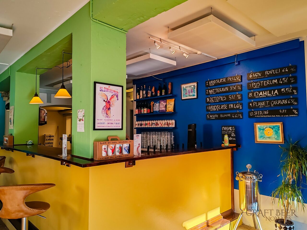 Slowburn Brewing Co-op taproom | Craft beer in Denmark | Craft Beer Nomads