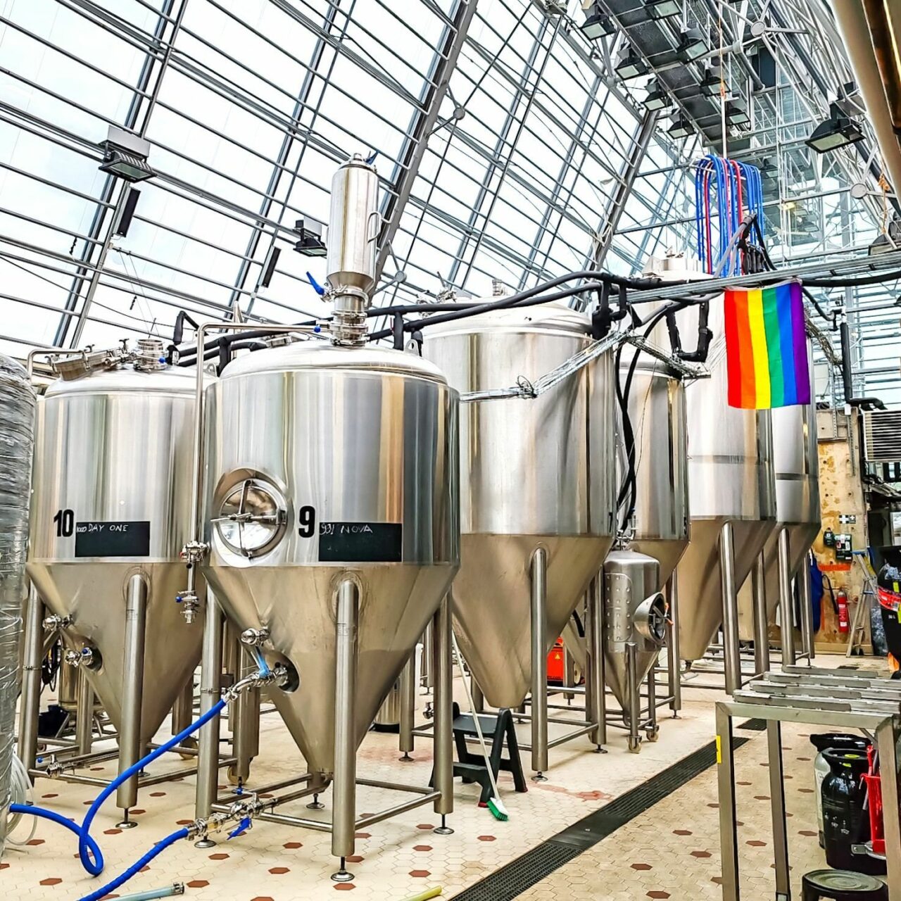 Fermenting vessels | Craft beer in Finland: CoolHead Brew in Helsinki | Craft Beer Nomads