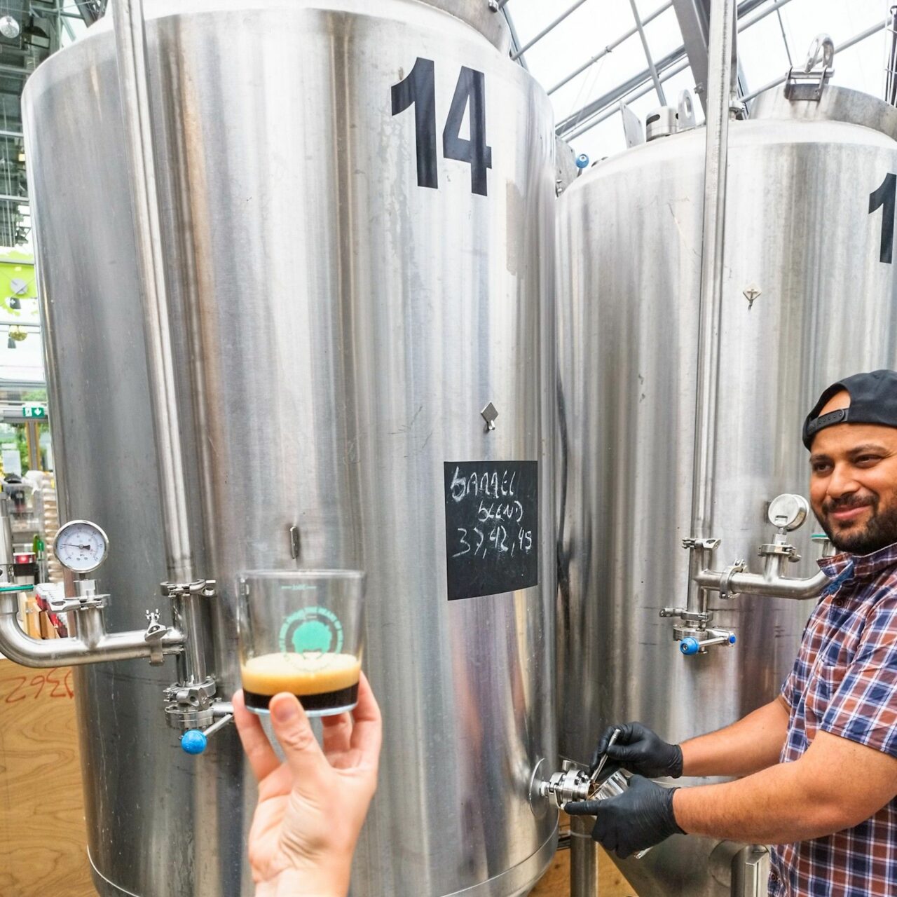 Beer tasting in the brewery | Craft beer in Finland: CoolHead Brew in Helsinki | Craft Beer Nomads