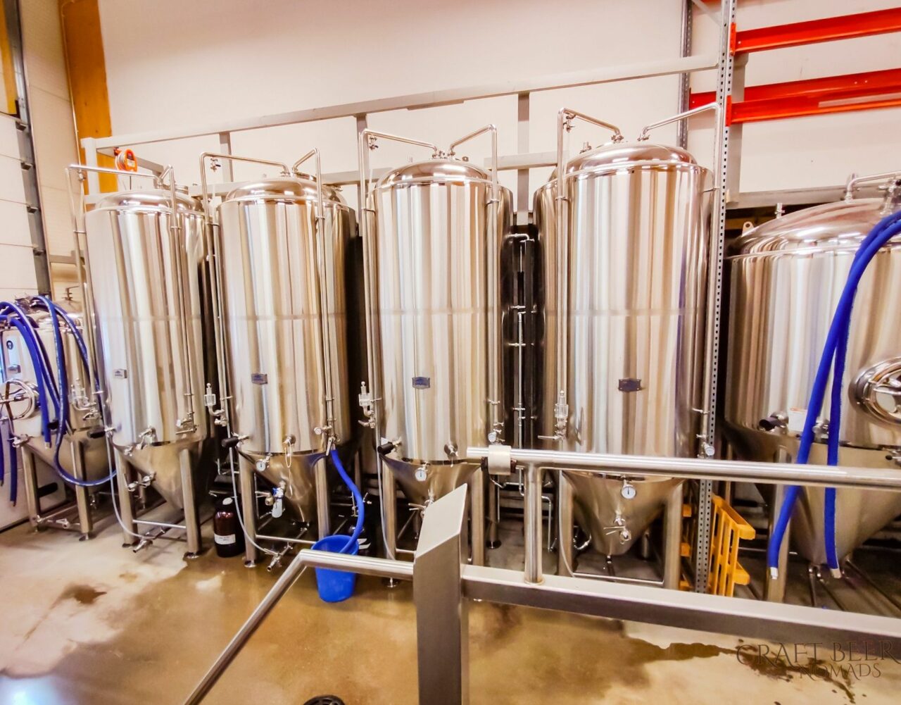 Tanks in Mad Finn brewery | Craft beer in Finland: Mad Finn from Ylöjärvi | Craft Beer Nomads